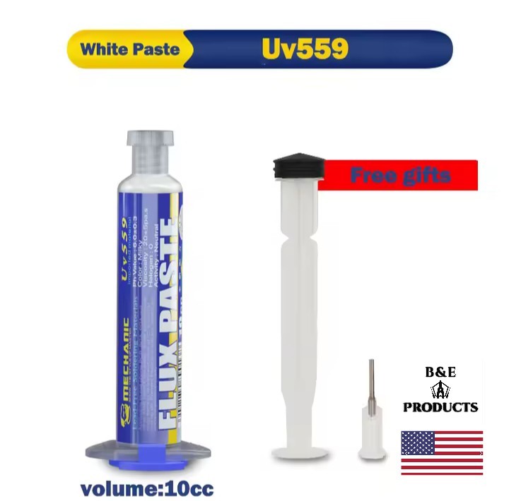 NEW Mechanic UV559 Solder Paste Flux, Lead-Free NO-Clean PCB BGA Micro Soldering