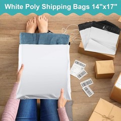 14″x17″ Large Poly Mailers Shipping Bags Plastic Mailing Envelopes Premium Bags