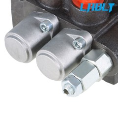 LABLT 2Spool Hydraulic Monoblock Double Acting Control Valve 11 GPM w/Conversion