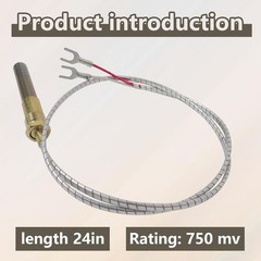 2Pack For PITCO 60125501 THERMOPILE (DEEP FRYER PARTS) 36”INCH 910MM 750 MV