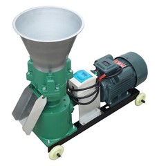 Farm Animal Feed Pelletizer 2/4/8mm Plate Feed Pellet Mill Machine 220V 3 Roller