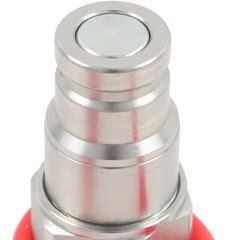 3/8 Flat Face Hydraulic Quick Connect Male Coupler 3/8 NPT Thread Heavy Duty