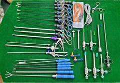 34pc Laparoscopic Surgery Set 5x330mm Laparoscopy Endoscopy Surgical Instruments