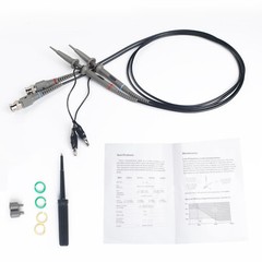 2 Pack P6100 100MHz Oscilloscope Probe 10:1 and 1:1 for Rigol Atten Owon Siglent