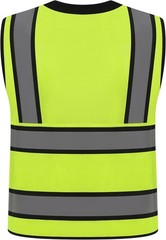 Multi-Pocket High Vis Safety Vest for Engineers & Security