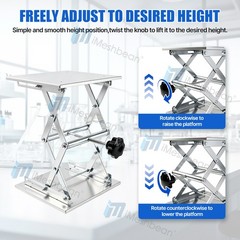 Labor Saving Arm Jack 15.5 Inch Door Cabinet Jack Lifter Hand Lifting Home Tool