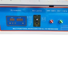 110V Automatic Wood Plate Edge Banding Machine Double-sided Trimming&Gluing