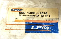 LPM Set of 2 Trunnion Bushing 1430-9376 NOS