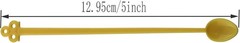 60PCS Candy Color Plastic Mini Coffee Tea Beverage Blender Plastic Disposable