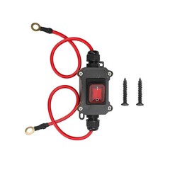 DC 12V-24V Inline Cord Switch IP67 Waterproof Outdoor ON/Off Toggle Switch