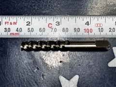 BESLY 3/8-24 PLUG TAP NF GH8 HSS 3F SPEC 3/8” -24 Spiral TURBO CUT USA ONE TAP