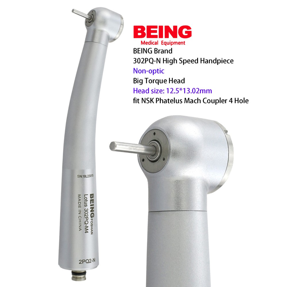 BEING Dental Handpiece High Speed Turbine Fiber Optic LED NSK Phatelus Coupler