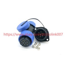 2 3 4 5 6 7 8 9 10 12Pin, SP21 Frank Panel IP68 Waterproof Plug Socket Connector