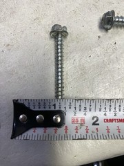 (200 Pcs.) Hex Head 3/8 x 2-1/2 Lag Bolts A307 Zinc Plate Wood Screws Huge Lot