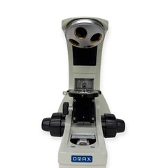 Omax N-120A Biological Microscope Base Stand with Objective Turret Nosepiece