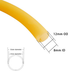 Natural Latex Rubber Tubing � 8Mm ID X 12Mm OD (1 Meter)