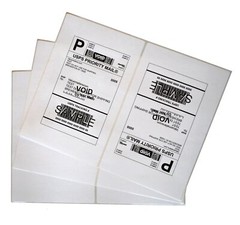 400 Half Sheet Address Shipping Mailing Label 8.5 x 5.5 Self Adhesive
