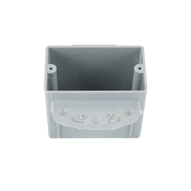 CANTEX 1 -Gang PVC New work Switch/Outlet Electrical Box
