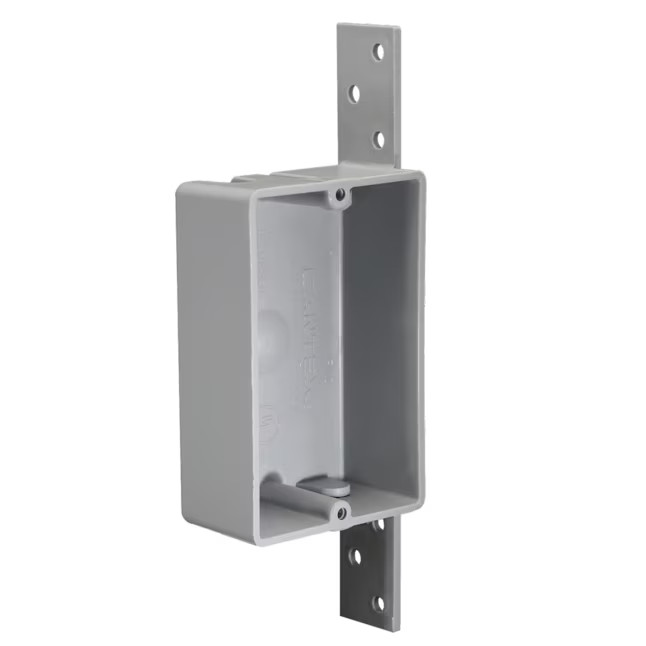 CANTEX 1 -Gang Plastic New work Switch/Outlet Electrical Box