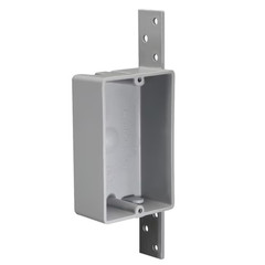 CANTEX 1 -Gang Plastic New work Switch/Outlet Electrical Box