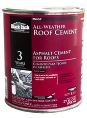 Gardner Gloss Black Patching Cement All-Weather Roof Cement 29 oz