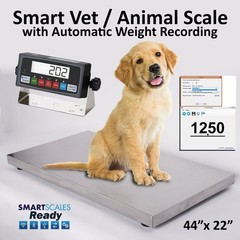 New Heavy Duty 1100lbs Digital Livestock Scale Large Pet Dog Sheep Goat Scale