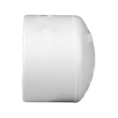 Charlotte Pipe 3/4 Inch PVC Schedule 40 Hose Pipe Fitting White Made in USA