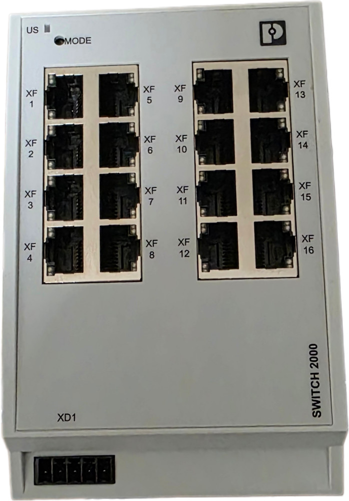 PHOENIX CONTACT 16 PORT ETHERNET SWITCH FL SWITCH 2016