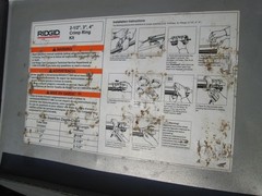 Ridgid Propress XL Crimp Ring Kit 2-1/2” – 4”