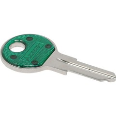 Hillman 88908 Blue/Silver #80 Traditional Single Sided Blank Key (Pack of 10) –