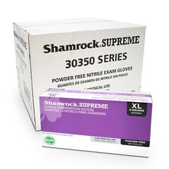 Shamrock Powder Free Nitrile Exam Gloves XL Size 1000 PCS -Blue