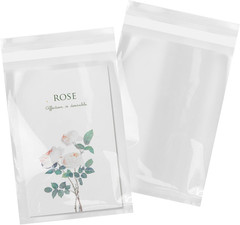 – 100 Count – 5″ X 7″ Cellophane Bags Self Sealing – Resealable Clear Poly Cello