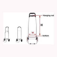 Shopping Cart Bag/Trolley Bag Oxford Cloth Waterproof Storage Bag/Bag 72L