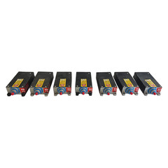 Lot of 7x Necsel NL8257 RGB Laser Modules – Multi-Color Visible Laser Array