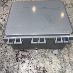 Integra IP66 Polycarbonate Hinged Enclosure 12x10x4