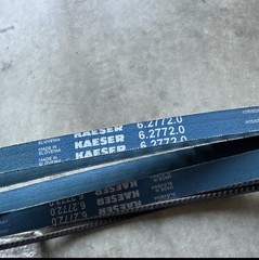 Kaeser Air Compressor set of 4 Belts OEM 6.2772.0 6.2772.1
