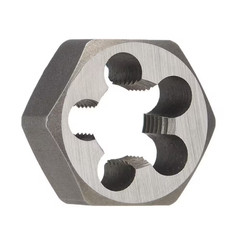 5/8 In.-11 Carbon Steel Left Hand Hex Re-Threading Die