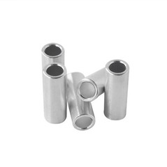 New Aluminum Spacer Bushing 3/8″ OD x 1/4″ ID–Fits M6 or 1/4″ bolts