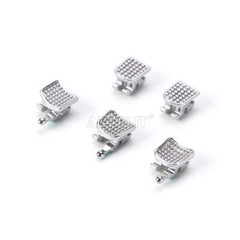 Dental Orthodontic Brackets Braces Monoblock Mini Roth/MBT .022″ Hooks 3 4 5
