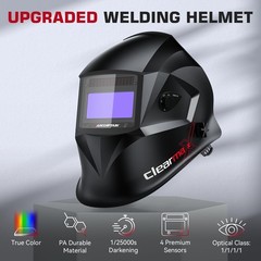 ARCCAPTAIN 130A MIG Welder 3 in 1 Welding Machine Gasless Welder and Free Helmet