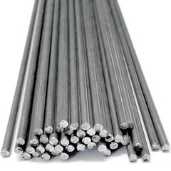Bright Annealed Solid Round Rod Mild Steel 3mm 1/8″ dia. x 36″ L x 50 Pcs Metal