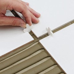 QEP 10027 White Precision Cut Professional Soft Plastic Tile Spacers 3/8 in.
