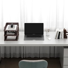Stylish Retro Leather 3-Tier Stackable Letter Tray – Perfect for Office Elegance