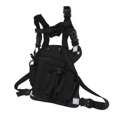 Radio Chest Harness Bag Oxford Cloth Universal Walkie Talkie Chest Pocket W ANDA