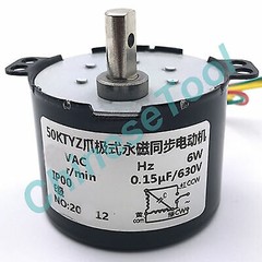 US stock Synchronous Motor 50KTYZ AC110V 120V 50/60Hz 10r/m CW/CCW 6W 6.2kgf.cm