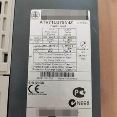1pieces Used Schneider Altivar71L Inverter ATV71LU75N4Z 7.5KW 380V Fast Ship