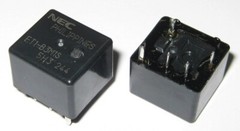 2 X NEC ET1-B3M1 Small Automotive Relay – 12 VDC SPDT 25 Amp Contacts – 12V Coil