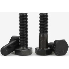 M12 x 1.25 Fine Thread Hex Bolts Grade 8.8 Alloy Steel Hex Head Screws DIN 933