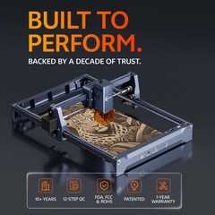 Carverall K15PRO 10W Laser Engraver Machine for Wood Leather Acrylic DIY Gifts