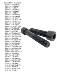 Alloy Socket Head Cap Screws – 1655 PCS